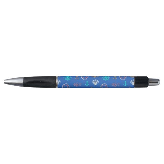 Nautical Chalk Drawing Pattern 1 Pen (Voorkant)
