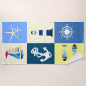Nautical Charm Strandlaken (Voorkant)