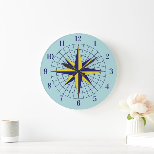 Nautical Chart Compass Roos Grote Klok (Huis)