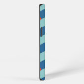 Nautical Chevron Pattern iPhone Hoesje (Rechterkant)