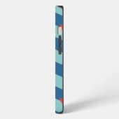 Nautical Chevron Pattern iPhone Hoesje (Linkerkant)