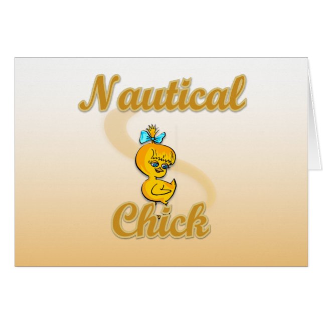 Nautical Chick (Voorkant Horizontaal)