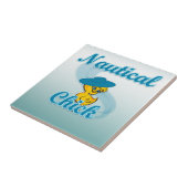 Nautical Chick #3 Tegeltje (Zijkant)