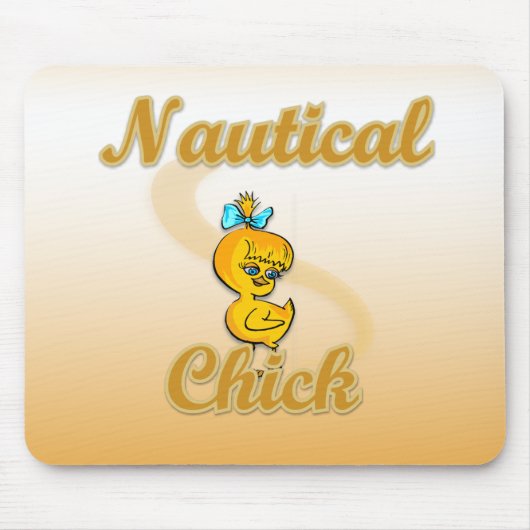 Nautical Chick Muismat (Voorkant)