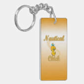 Nautical Chick Sleutelhanger (Voorkant Links)