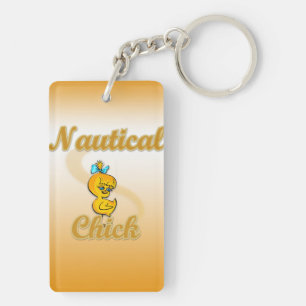 Nautical Chick Sleutelhanger