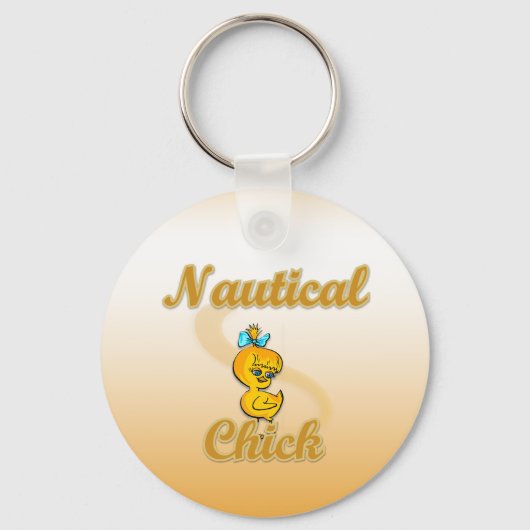 Nautical Chick Sleutelhanger (Voorkant)