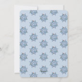 Nautical Christmas Card Feestdagenkaart (Achterkant)