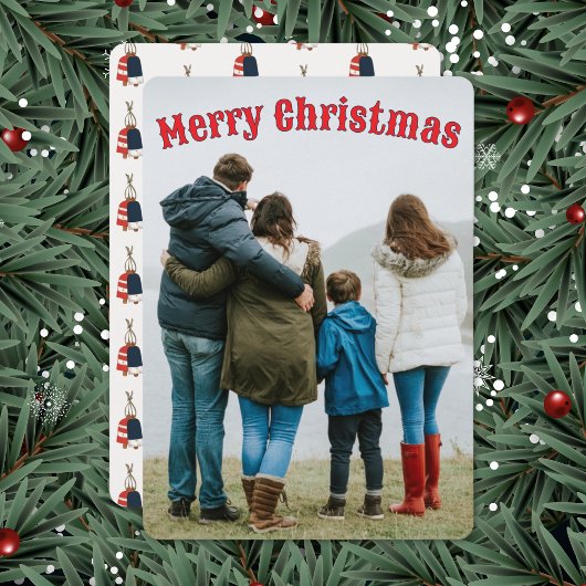 Nautical Christmas Card Kaart