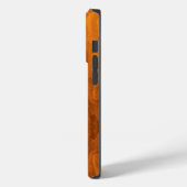 Nautical Chrome Anchor on Teak Wood Print Case-Mate iPhone Case (Achterkant / Links)