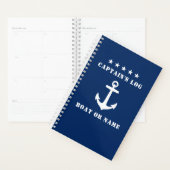 Nautical Classic Anker 5 sterren Captain's Log Nav Planner (Display)