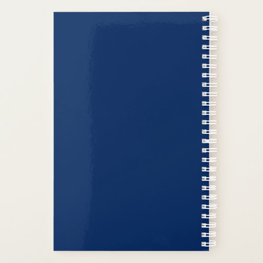 Nautical Classic Anker 5 sterren Captain's Log Nav Planner (Achterkant)