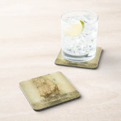 Nautical Classic Ship (neutraal) Bier Onderzetter (Rechterzijde)