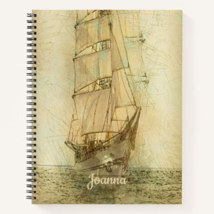 Nautical Classic Ship (neutraal) Notitieboek