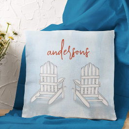 Nautical Coastal Beach House Custom Home Kussen