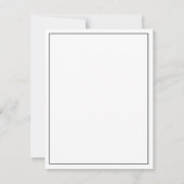 Nautical Coastal Beach Lighthouse gepersonaliseerd Notitiekaartje (Achterkant)