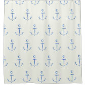 Nautical Coastal Shower Curtain Douchegordijn (Voorkant)