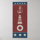Nautical Collage 1 Poster (Voorkant)