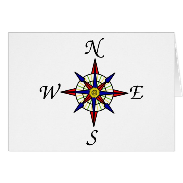 Nautical Compass (Voorkant Horizontaal)