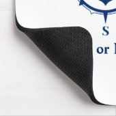 Nautical Compass Anchor Your Boat of Name Blue Muismat (Hoek)