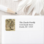 Nautical Compass and Map Etiket (Insitu)