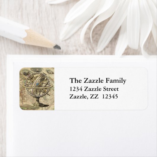  Nautical Compass and Map Etiket (Insitu)