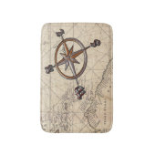 Nautical Compass Badmat (Voorkant Verticaal)