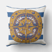 Nautical Compass Buitenkussen (Achterkant)