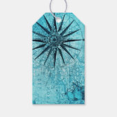 Nautical Compass Cadeaulabel (Voorkant)
