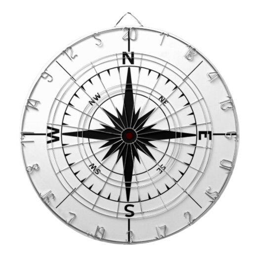Nautical Compass-dartboard Dartbord (Voorkant)