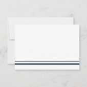 Nautical Compass Funeral Sympathie Kaart (Achterkant)