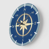 Nautical Compass Grote Klok (Hoek)