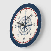 Nautical Compass Grote Klok (Hoek)