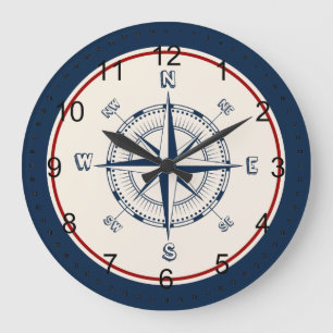 Nautical Compass Grote Klok