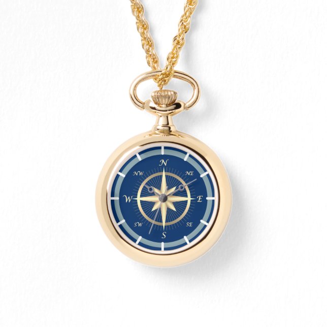 Nautical Compass Horloge (Voorkant)