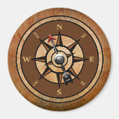Nautical Compass Magneet (Voorkant)