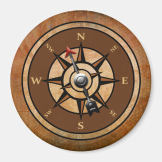 Nautical Compass Magneet