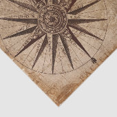 Nautical Compass  Map reizen Tissuepapier (Detail)