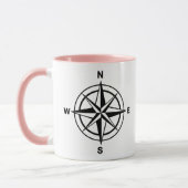 Nautical Compass Mok (Links)