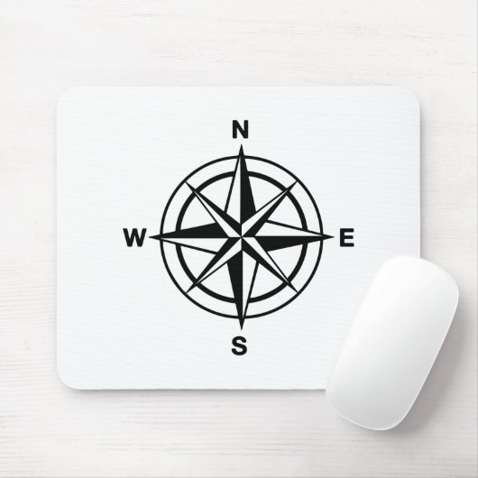 Nautical Compass Muismat (Met muis)