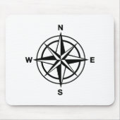 Nautical Compass Muismat (Voorkant)