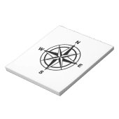 Nautical Compass Notitieblok (Linkerzijde)