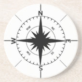 Nautical Compass Onderzetter (Voorkant)