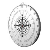 Nautical Compass Roos Dartbord (Voorkant Rechts)