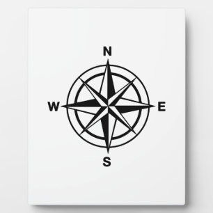 Nautical Compass Roos Fotoplaat