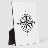 Nautical Compass Roos Fotoplaat (Zijkant)