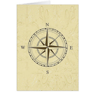  Nautical Compass Roos Ivory