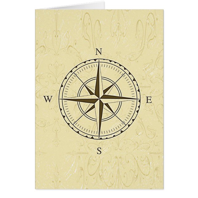  Nautical Compass Roos Ivory (Voorkant)