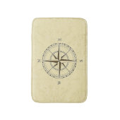  Nautical Compass Roos Ivory Badmat (Voorkant Verticaal)