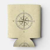 Nautical Compass Roos Ivory Blikjeskoeler (Achterkant)